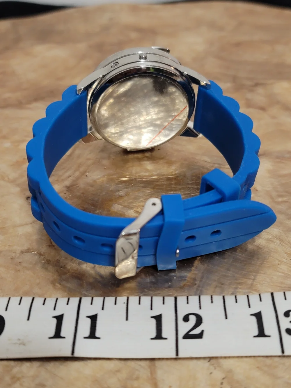 Blue Silicone Kids Character Watch with Metal Case